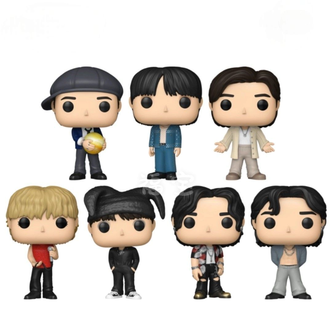 BTS FUNKO POP - SOLOS - TODOS OS INTEGRANTES