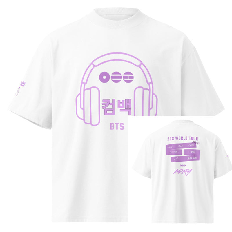 CAMISETA BTS WORLD TOUR ARIRANG 100% ALGODÃO – PLANET STORE