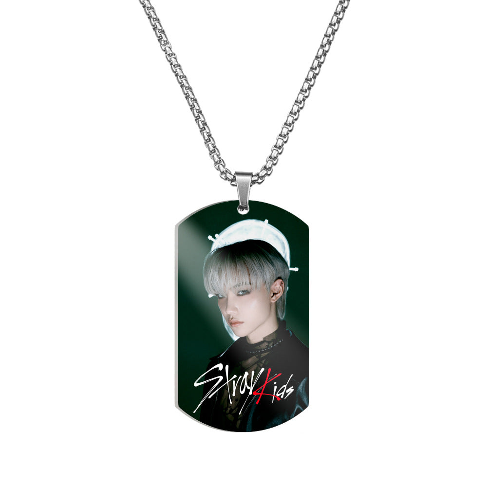 COLARES STRAY KIDS  EM AÇO INOXIDÁVEL