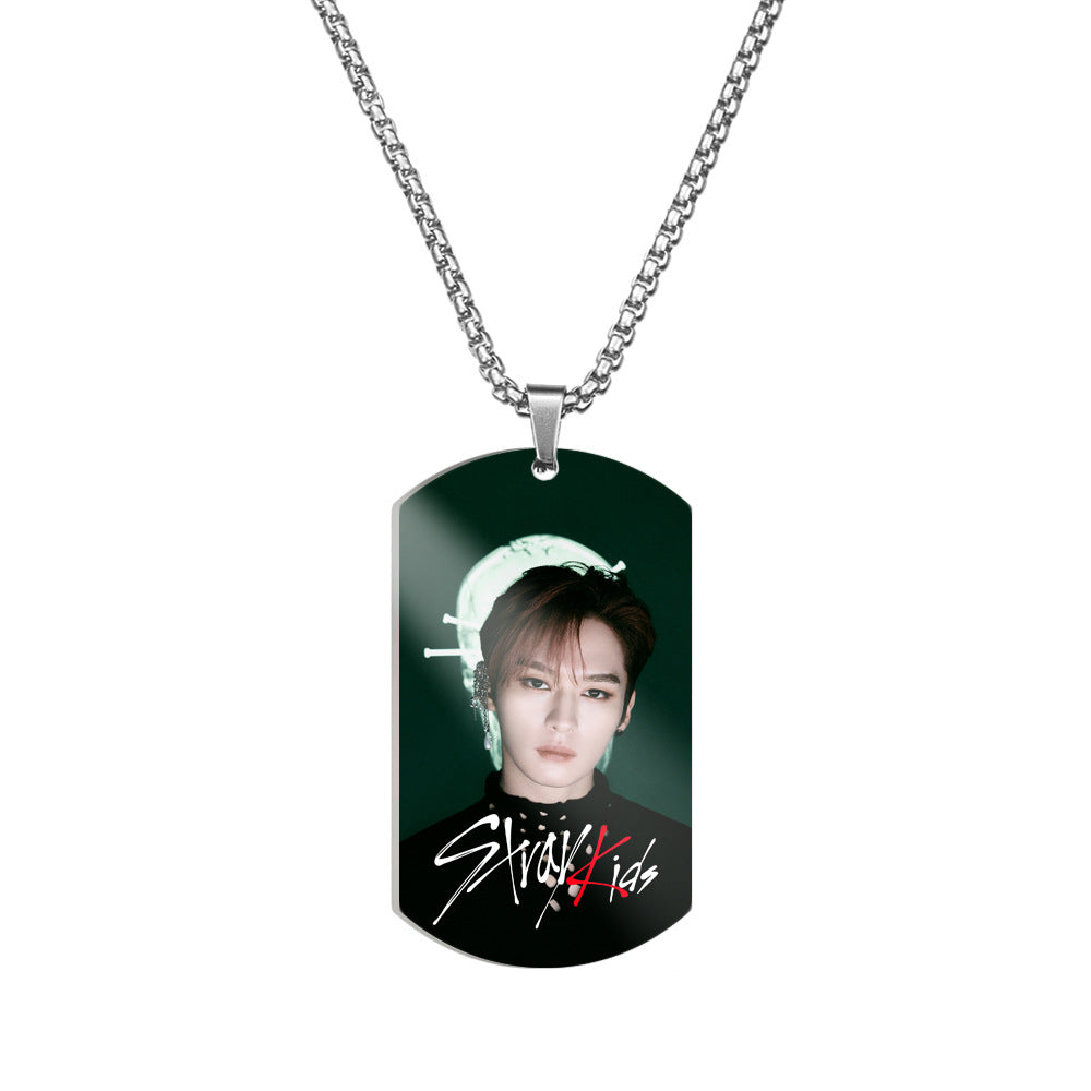 COLARES STRAY KIDS  EM AÇO INOXIDÁVEL