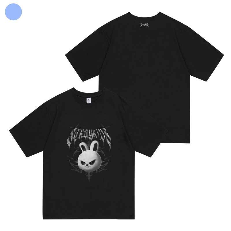 CAMISETAS STRAY KIDS EVIL SKZOO 100% ALGODÃO