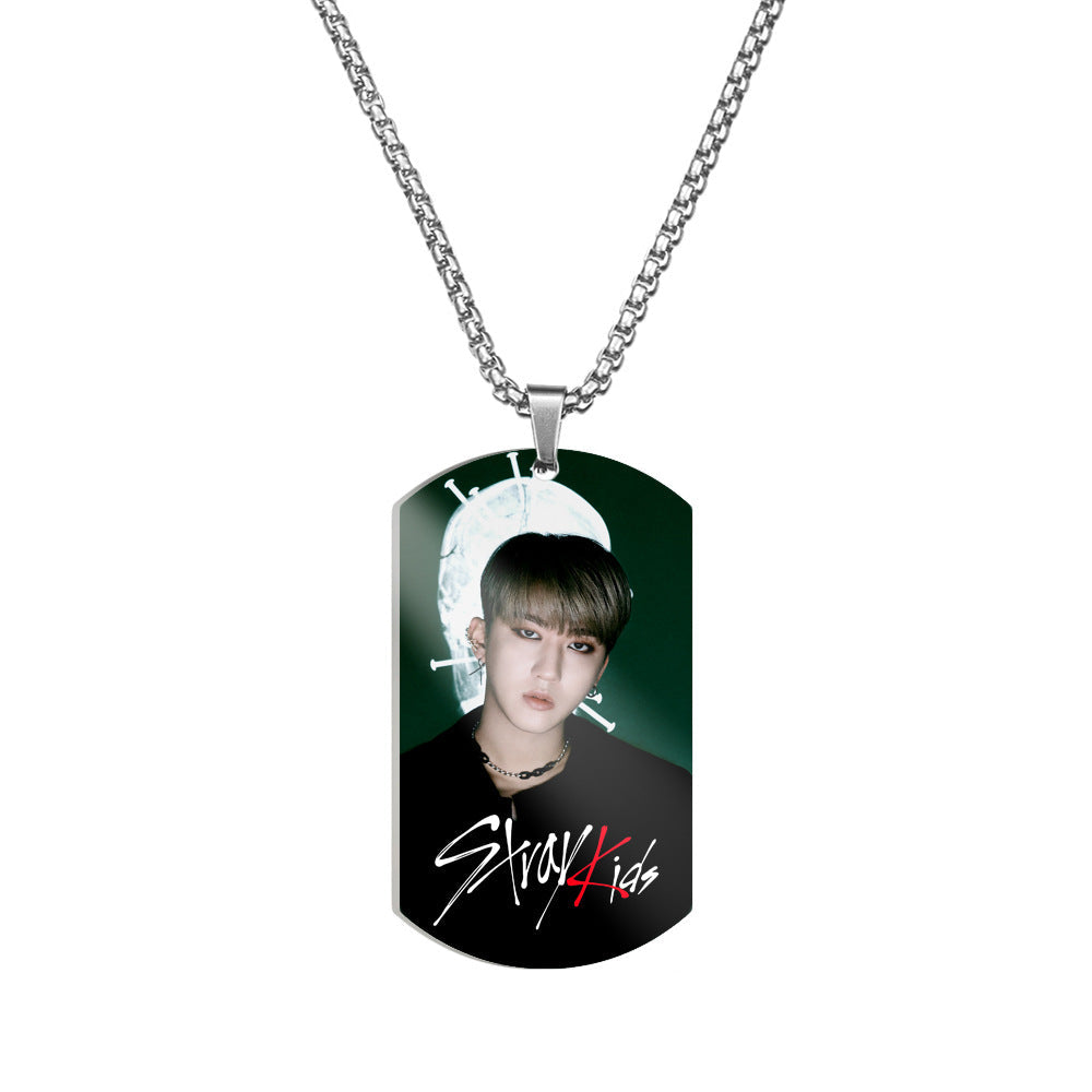 COLARES STRAY KIDS  EM AÇO INOXIDÁVEL