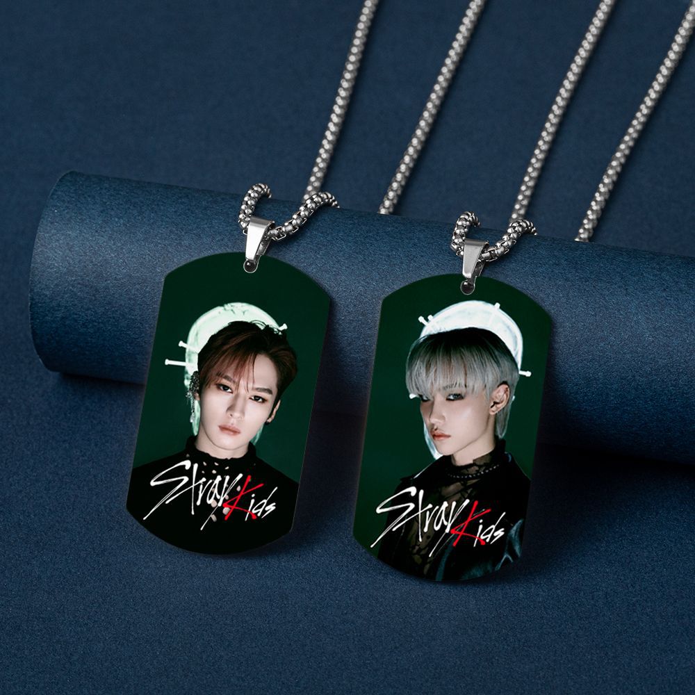 COLARES STRAY KIDS  EM AÇO INOXIDÁVEL