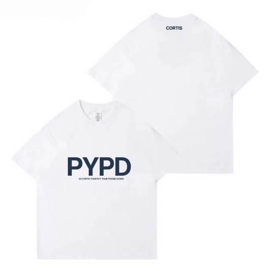CAMISETA CORTIS TOUR PUT YOUR PHONE DOWN 2026 100% ALGODÃO