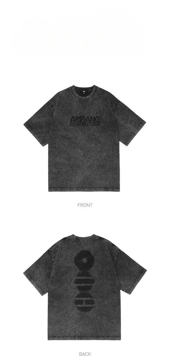 CAMISETAS BTS ARIRANG 100% ALGODÃO (em 4 opções diferentes)