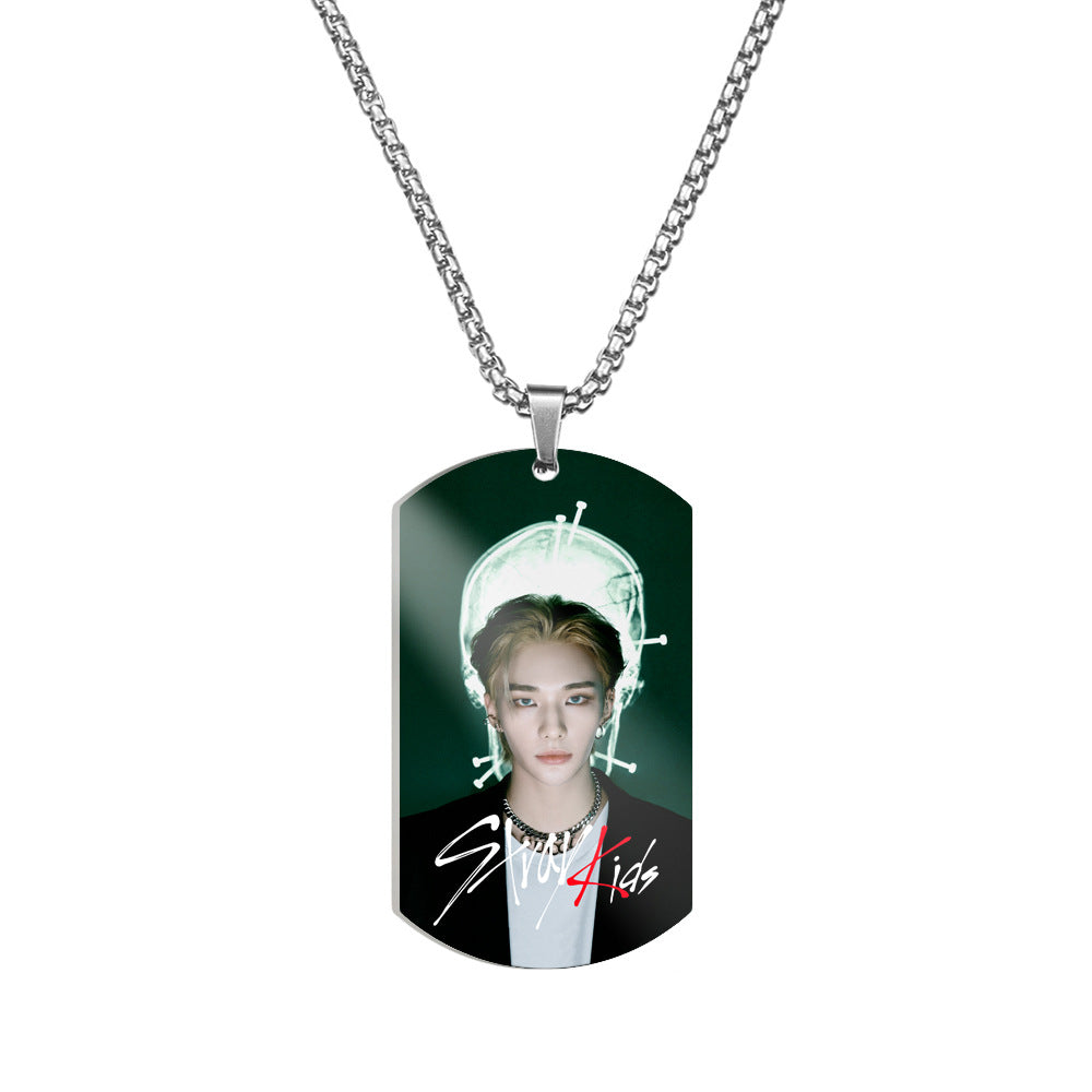 COLARES STRAY KIDS  EM AÇO INOXIDÁVEL