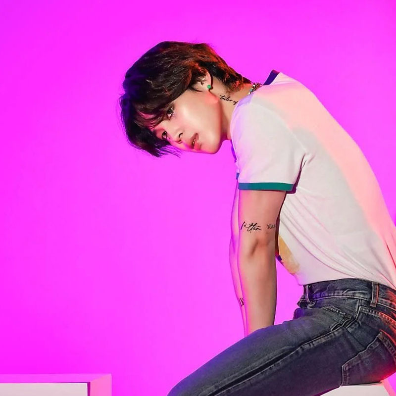 CAMISETA JIMIN/BTS 100% ALGODÃO