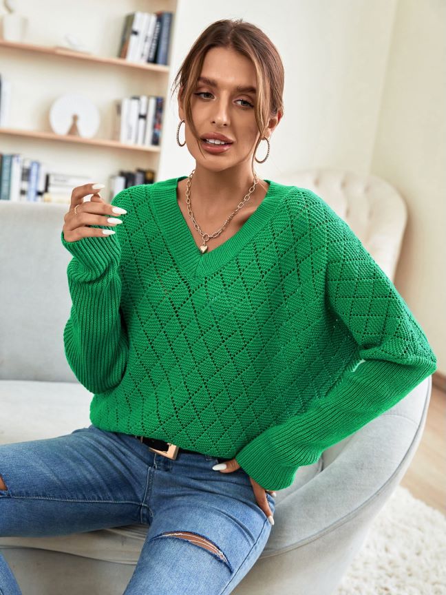 SUÉTER DE TRICOT OVERDIZED MARIANA