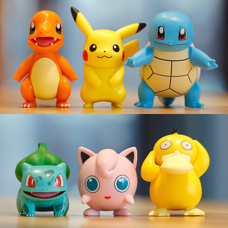 Action Figure Personagens Pokemon