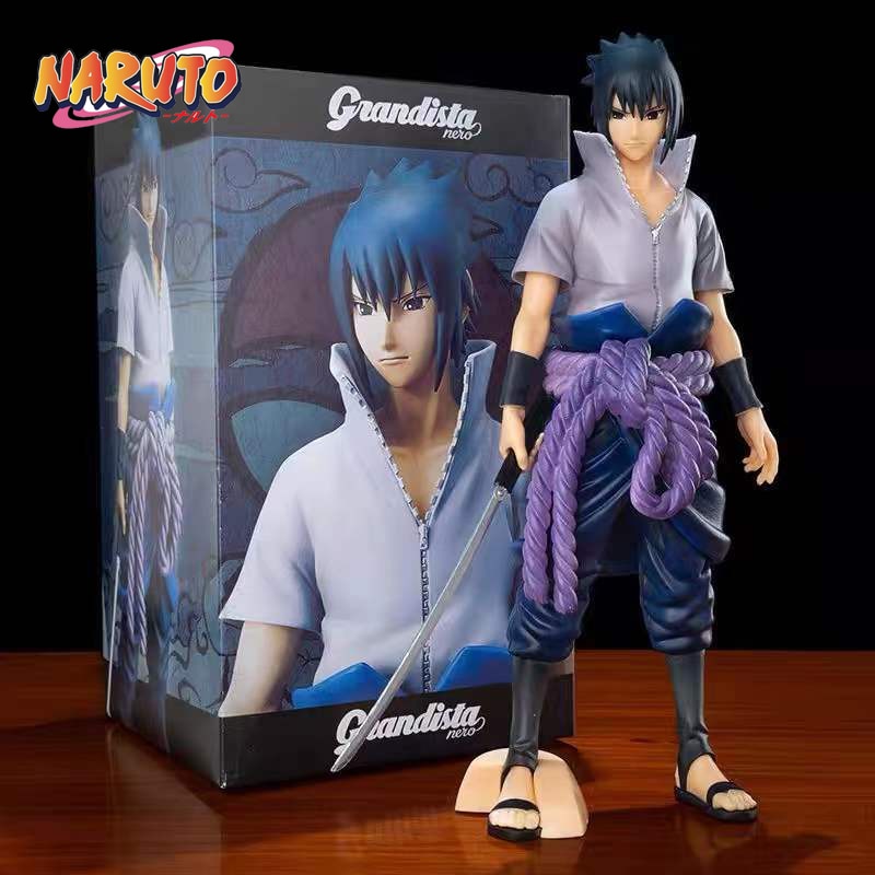 Boneco Naruto Shippuden Sasuke Uchiha Grandista Mangá Dimensions