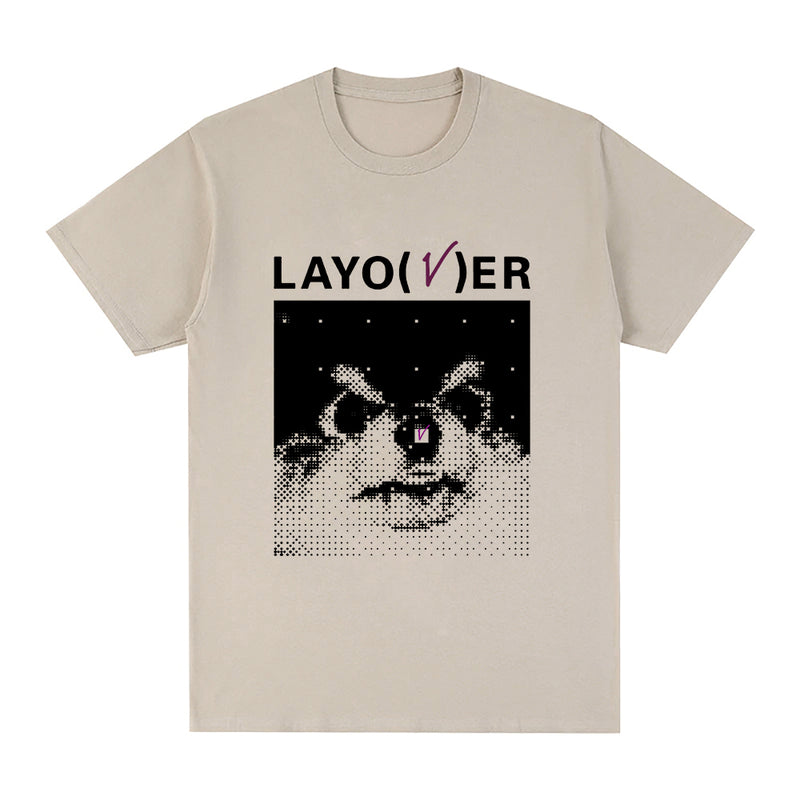 CAMISETA V LAYOVER 100% ALGODÃO (várias cores)