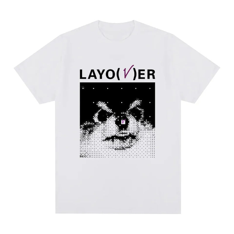 CAMISETA V LAYOVER 100% ALGODÃO (várias cores)