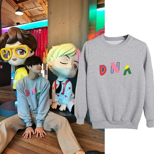 SUDADERA BTS DNA (varios colores)