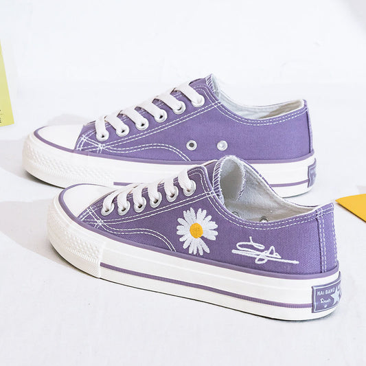 ZAPATILLAS DAISY MUJER (morado/negro)