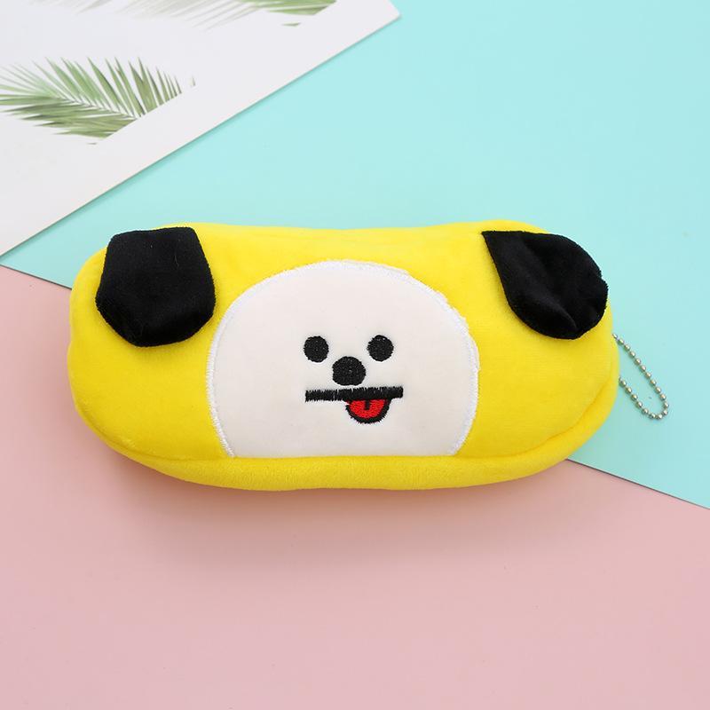 ESTOJOS EM PELÚCIA BT21/BTS