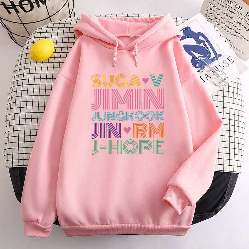 Moletom Feminino Blusa De Frio Do Bts Moletom Feminino Bts V Bts