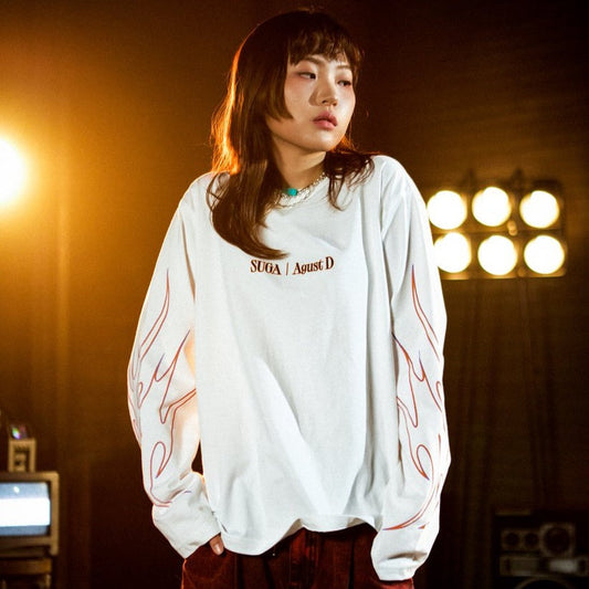 CAMISA MANGA LONGA SUGA D'DAY AGUST D 100% ALGODÃO