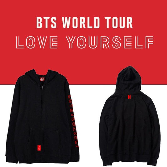 SUDADERA BTS WORLD TOUR LOVE YOURSELF