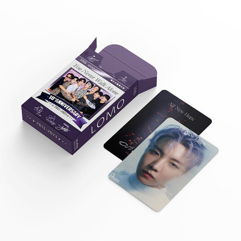 KIT WITH 55 PHOTOCARDS BTS PARTY 2023 10TH ANNIVERSARY