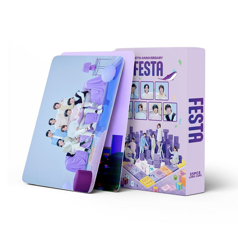 KIT WITH 55 PHOTOCARDS BTS PARTY 2023 10TH ANNIVERSARY