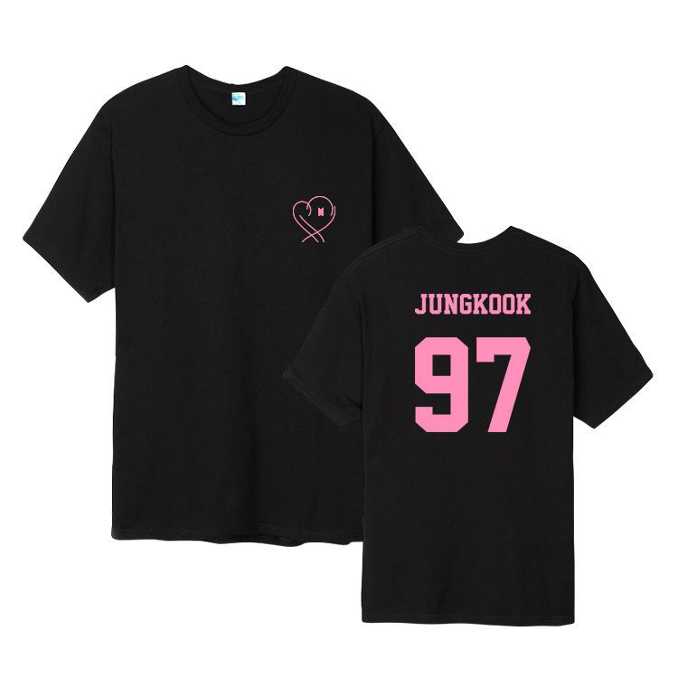 CAMISETAS BTS MOTS PERSONA 100% ALGODÃO (todos os integrantes)