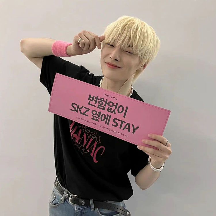 STRAY KIDS MANIAC 100% COTTON T-SHIRT