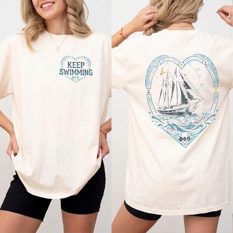 CAMISETAS BTS SWIM 100% ALGODÃO