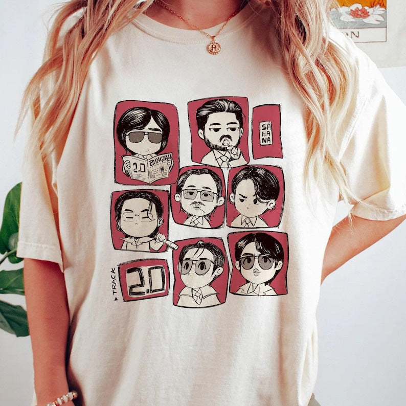 CAMISETA BTS 2.0  100% ALGODÃO