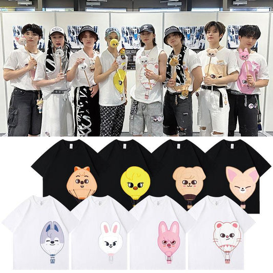 CAMISETAS STRAY KIDS SKZOO 100% ALGODÃO (todos os personagens)