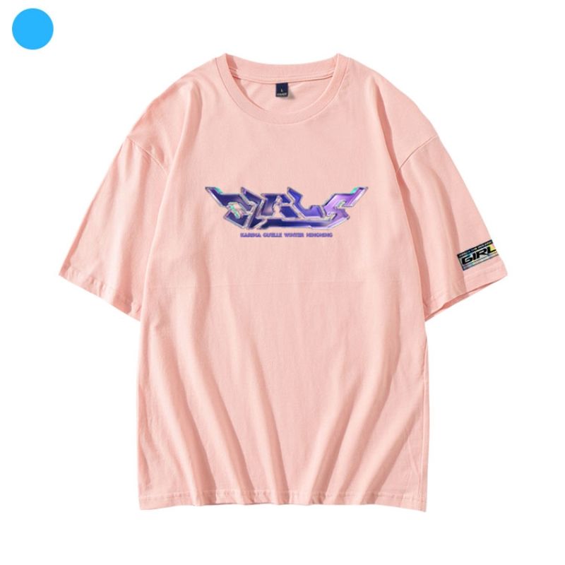 CAMISETAS AESPA GIRLS 100% ALGODÃO (várias cores)