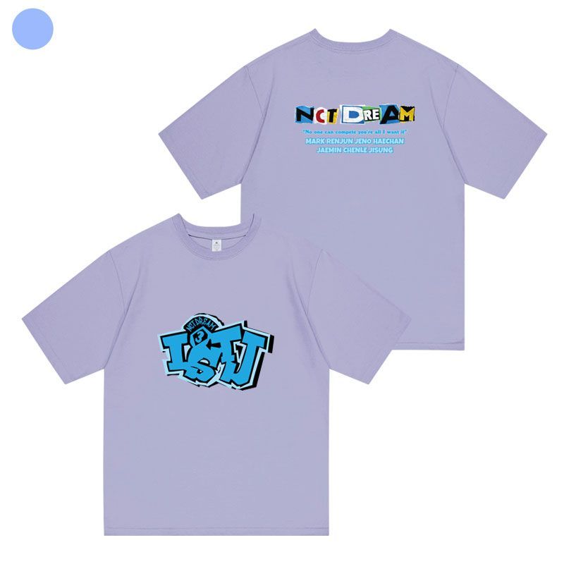 CAMISETAS NCT DREAM ISTJ 100% ALGODÃO (várias cores)