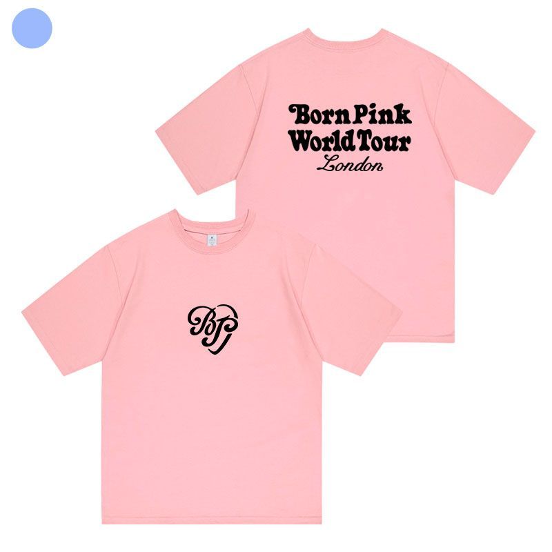 CAMISETAS BLACKPINK BORN ROSA 100% ALGODÓN