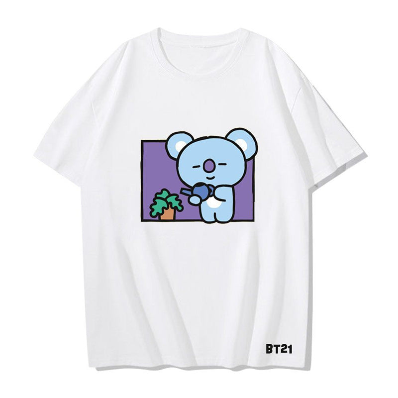 CAMISETAS BT21 100% ALGODÃO (tds os personagens)