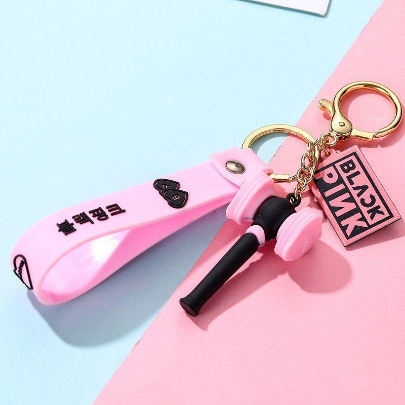 LIGHTSTICKS KEYCHAINS VARIOUS KPOP GROUPS