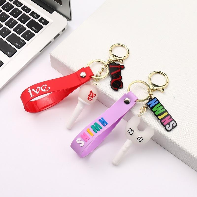 LIGHTSTICKS KEYCHAINS VARIOUS KPOP GROUPS