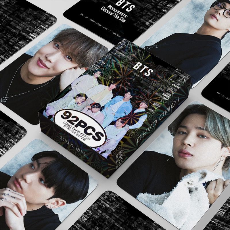 KIT 92 PCS (60 PHOTOCARDS + 32 STICKERS) BTS PARTY 2023