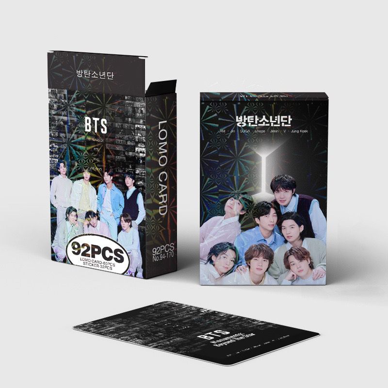 KIT 92 PÇS (60 PHOTOCARDS + 32 ADESIVOS) BTS FESTA 2023