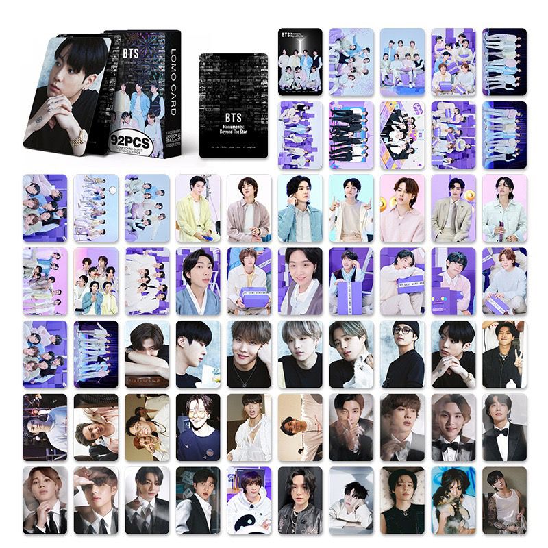 KIT 92 PÇS (60 PHOTOCARDS + 32 ADESIVOS) BTS FESTA 2023