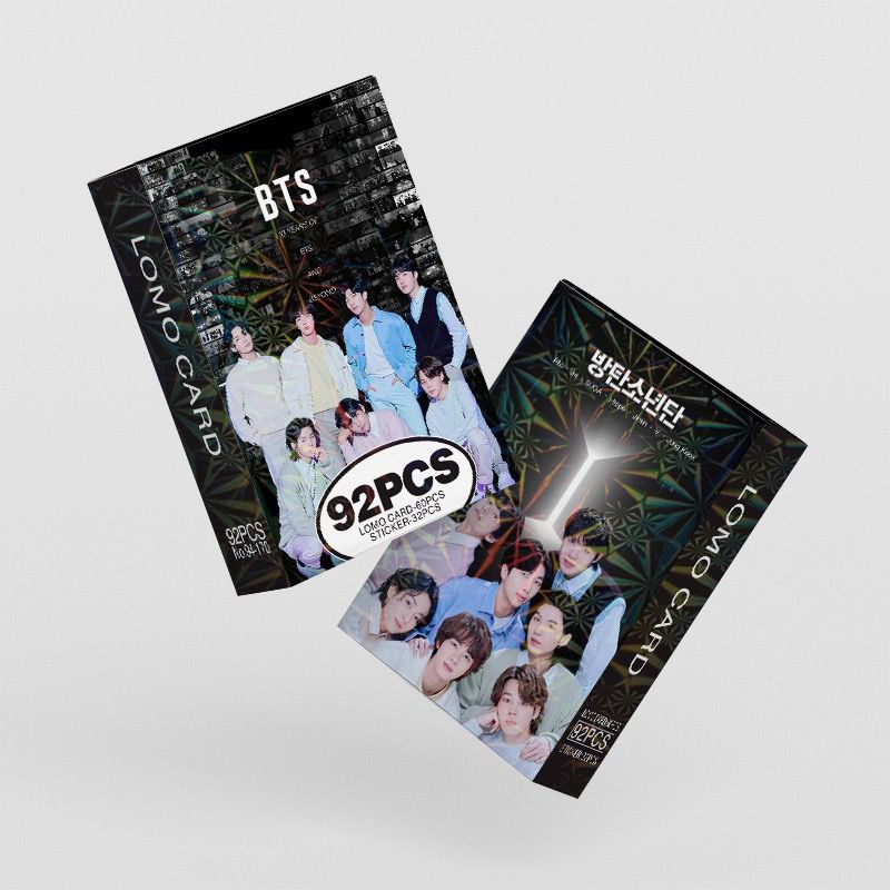 KIT 92 PÇS (60 PHOTOCARDS + 32 ADESIVOS) BTS FESTA 2023