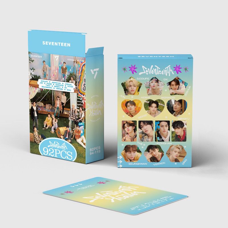 KITS 92 PCS (60 PHOTOCARDS + 32 STICKERS) SEVENTEEN SeventeenTh