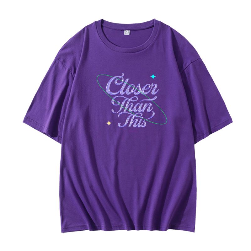 CAMISETA CLOSER THAN THIS JIMIN BTS 100% ALGODÃO