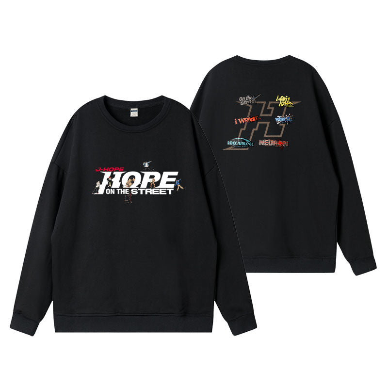 JHOPE HOPE ON THE STREET SWEATSHIRT