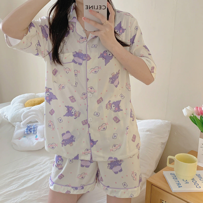 PIJAMAS VERÃO KUROMI MY MELODY VÁRIAS ESTAMPAS