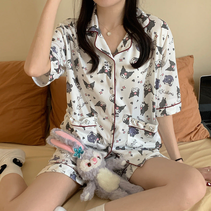 PIJAMAS VERÃO KUROMI MY MELODY VÁRIAS ESTAMPAS