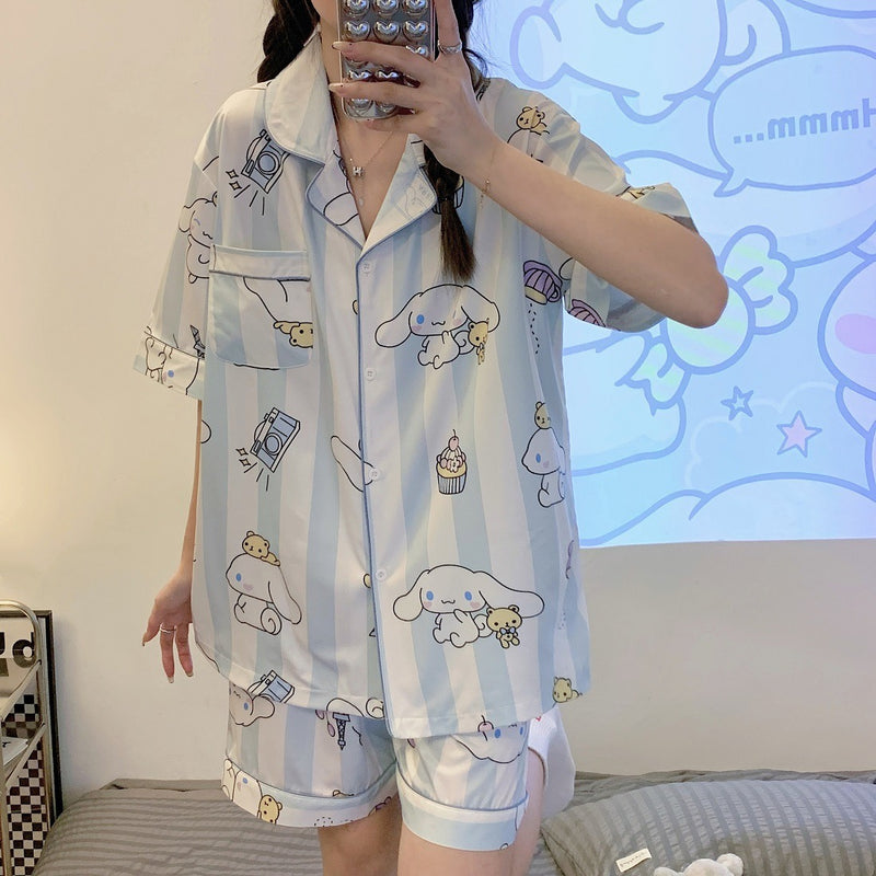 PIJAMAS VERÃO KUROMI MY MELODY VÁRIAS ESTAMPAS