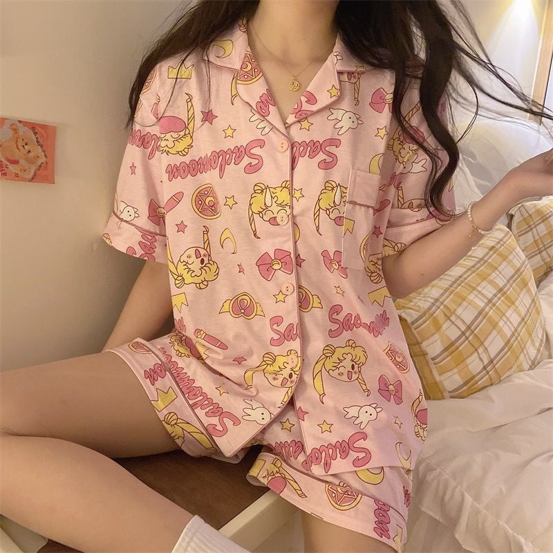 PIJAMA VERÃO SAILOR MOON