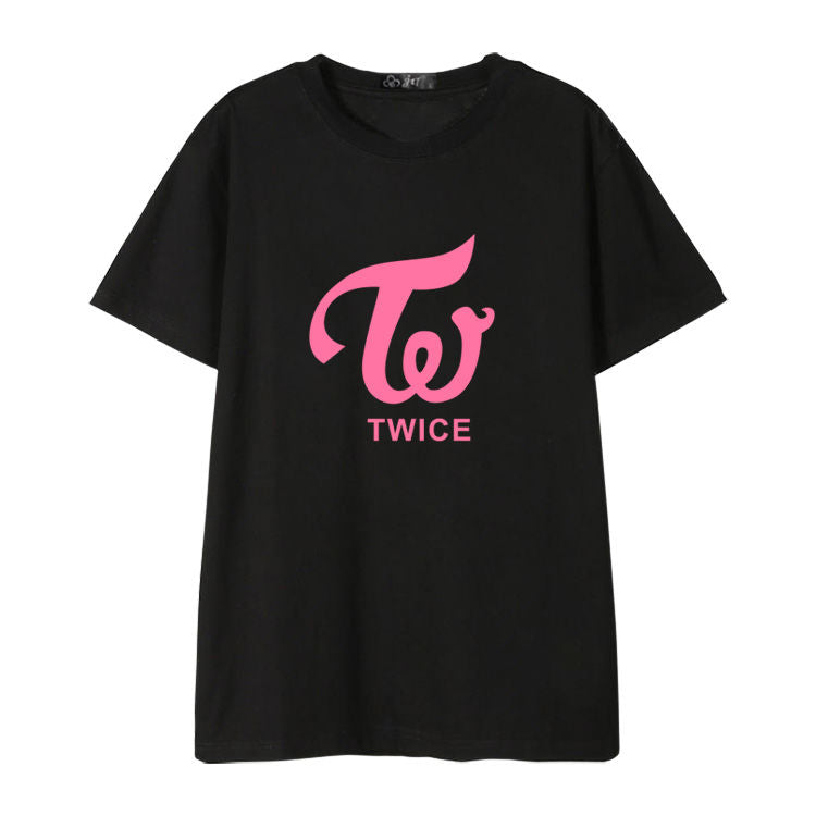 CAMISETAS TWICE 100% ALGODÃO (várias cores)