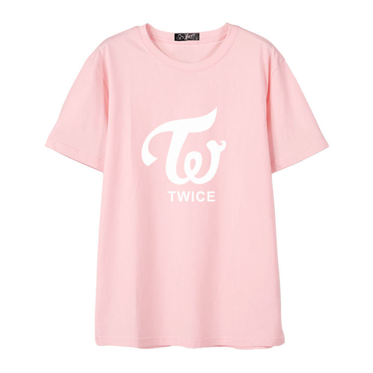 CAMISETAS TWICE 100% ALGODÃO (várias cores)