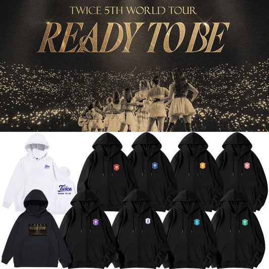 SUDADERA TWICE 5TH WORLD TOUR READY TO BE