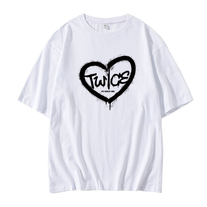 CAMISETAS E CROPPEDS TWICE READY TO BE 100% ALGODÃO